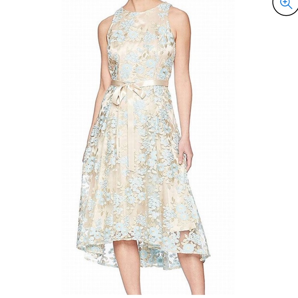 Tahari | gorgeous gold formal dress